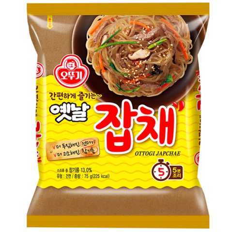 OTTOGI Japchae 75g / OTTOGI Japchae nūdeles 75g