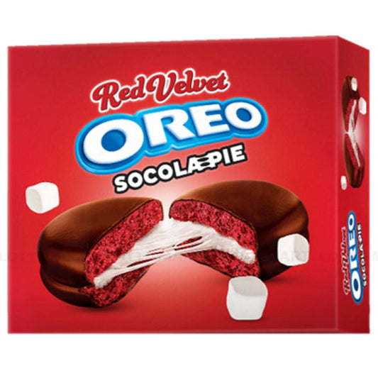 Oreo Red Velvet Cadbury Socola Pie 336g / Oreo Red Velvet Cadbury šokolādes pīrāgs 336 g Oishii Asian Mart