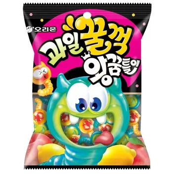 Orion Fruit Wang Kkumturi Gummy 75g/ ORION Fruit Wang Kkumturi augļu želejkonfektes 75 g