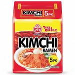 Ottogi Ramen Kimchi (5 x 120g)/ OTTOGI ramen ar kimči garšu (5 × 120 g) Oishii Asian Mart