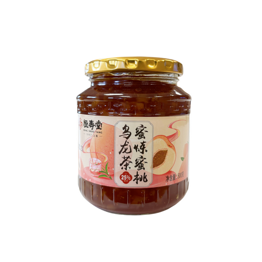 Heng Shou Tang Peach Oolong Tea 500g/ Heng Shou Tang persiku oolonga tēja 500 g Heng Shou Tang