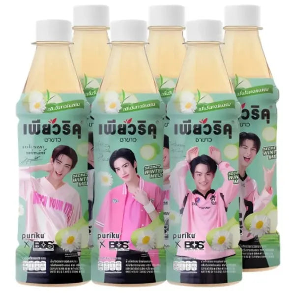 Puriku BUS Shine Up Fruit Tea Drink350ml (1 bottle) / Puriku melones augļu tējas dzēriens 350 ml (1 pudele) Puriku