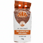 RICEFIELD Jasmine red rice 1 kg/ RICEFIELD sarkanie jasmīna rīsi 1 kg