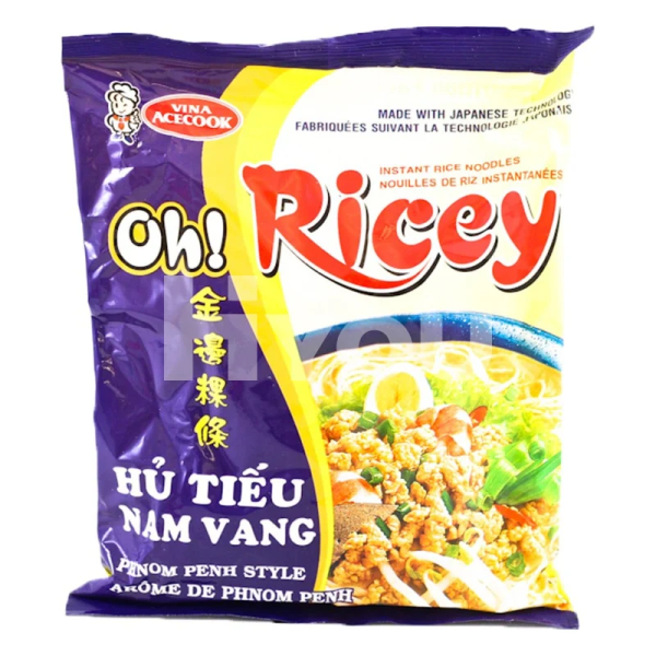 RICEY Rice Noodle Phnom Penh Style 71g / RICEY Rīsu Nūdeles Phnom Penh Style 71g