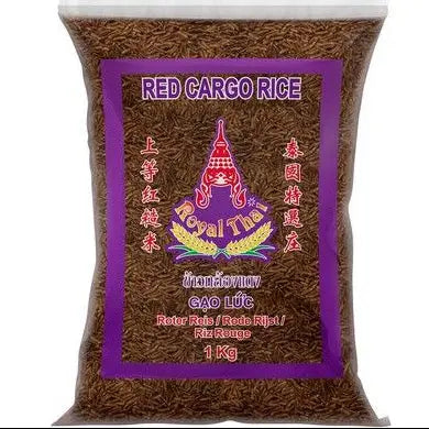 ROYAL THAI Red Rice 1 KG/ ROYAL THAI sarkanie rīsi, 1 kg ROYAL THAI
