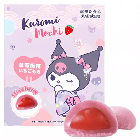 RS Kuromi Strawberry Mochi 120g/ RS Kuromi zemeņu moči 120 g Oishii Asian Mart