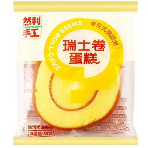 Ranli Swiss roll with sugar and sweetener 85 g/ Ranli Šveices rulete ar cukuru un saldinātāju 85 g RANLI