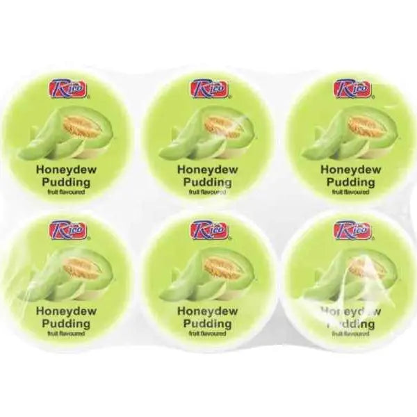 Rico medus melones pudiņš ar Nata de Coco 6×65g