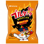 SAMYANG Buldak 4 Cheese Flavor Potato Chip 55g/ SAMYANG Buldak 4 sieru garšas kartupeļu čipsi 55 g Samyang