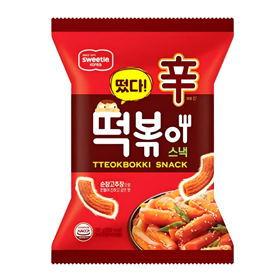 Sweetie Tteokbokki Snack 105g/ Sweetie tteokbokki uzkoda, 105g - Oishii Asian Mart