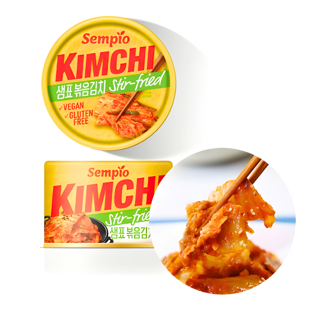 SEMPIO Kimchi Stir-fried (Can) 160g/ SEMPIO cepts kimči (konservs), 160 g - Oishii Asian Mart