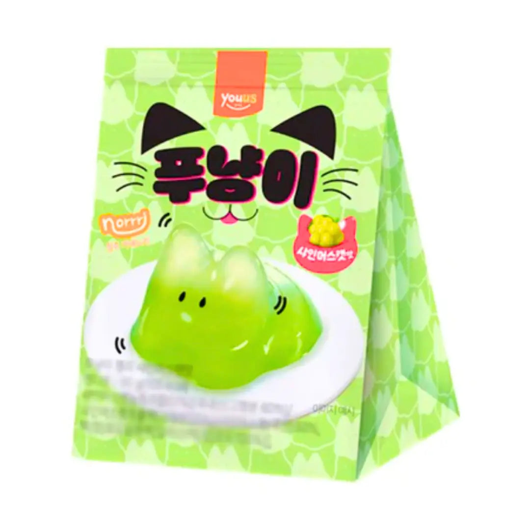 GS Funyangi Pudding Jelly Muscat 90g/ GS Funyangi želejpudiņš ar muskatriekstu garšu, 90 g - Oishii Asian Mart