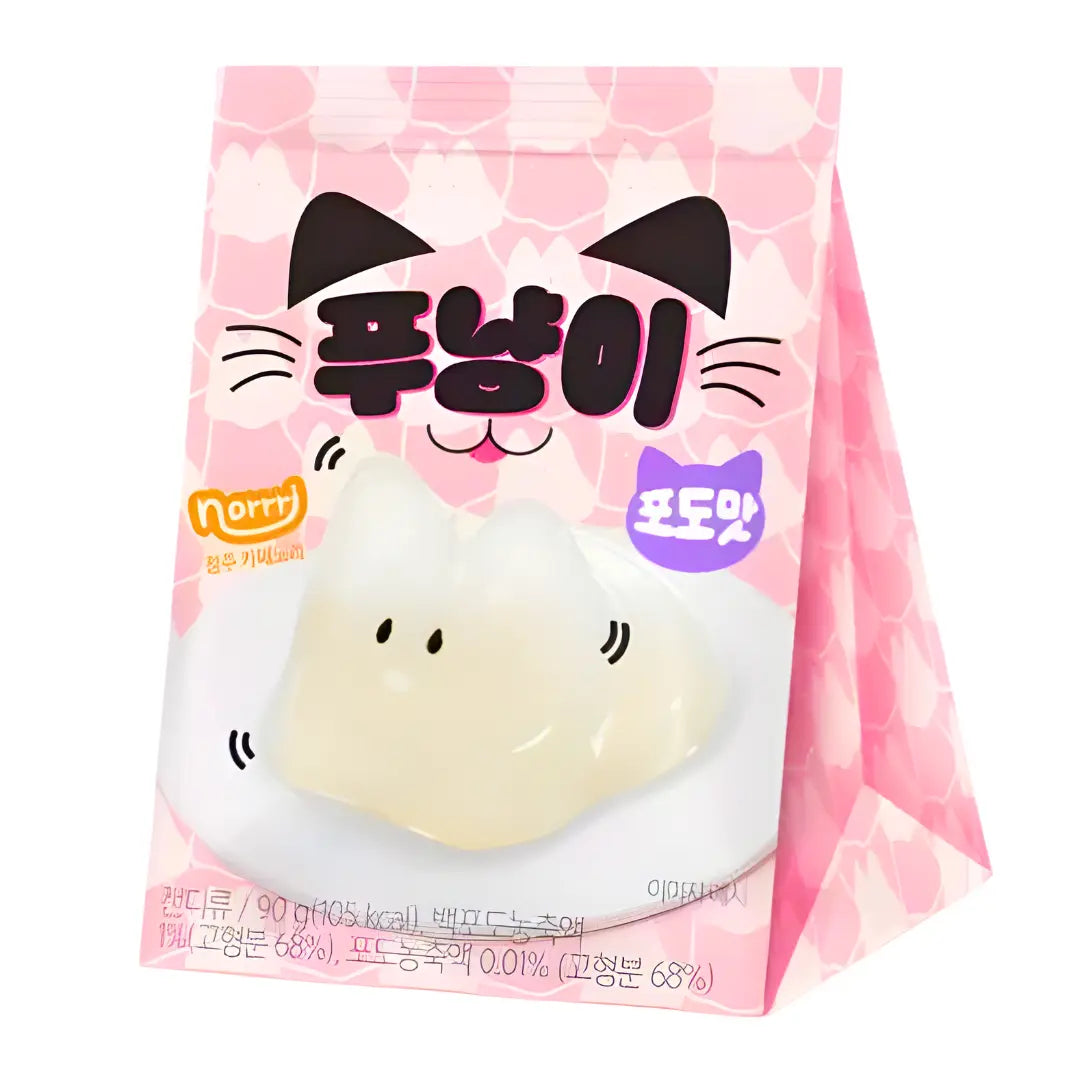 GS Funyangi Pudding Jelly Grape 90g/ GS Funyangi želejpudiņš ar vīnogu garšu, 90 g - Oishii Asian Mart