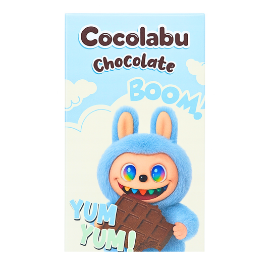 Blue CocoLabu Labubu Milk Chocolate 70g/ Blue CocoLabu Labubu piena šokolāde 70g