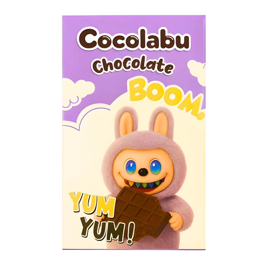 Purple CocoLabu Labubu Milk Chocolate 70g/ Purple CocoLabu Labubu piena šokolāde 70g