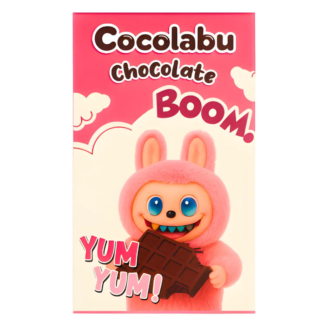 Pink CocoLabu Labubu Milk Chocolate 70g/ Pink CocoLabu Labubu piena šokolāde 70g - Oishii Asian Mart