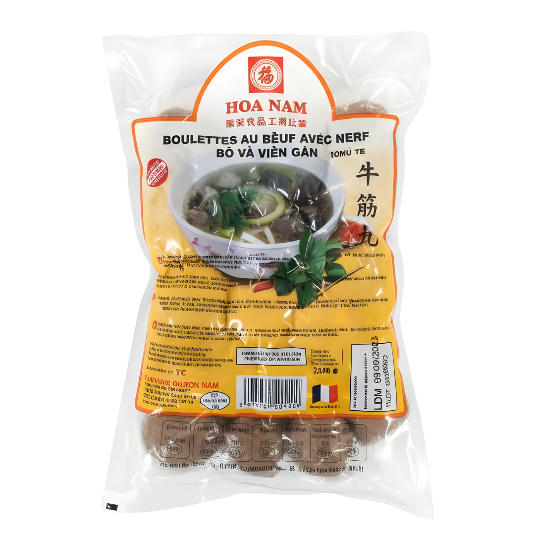 HOA NAM Beef Ball 500g/ HOA NAM Liellopu gaļas bumbiņas 500g Hoa Nam