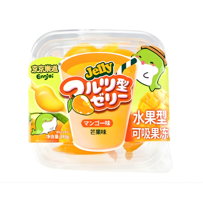 Ennjoi Mango Fruit Shaped Jelly 228g/ Ennjoi mango augļu formas želejas konfektes 228 g Ennjoi