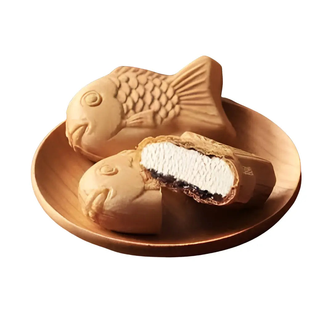 IMURAYA Taiyaki Vanilla Red Bean Ice Cream/ Taiyaki saldējums ar vaniļu un sarkanajām pupiņām Oishii Asian Mart