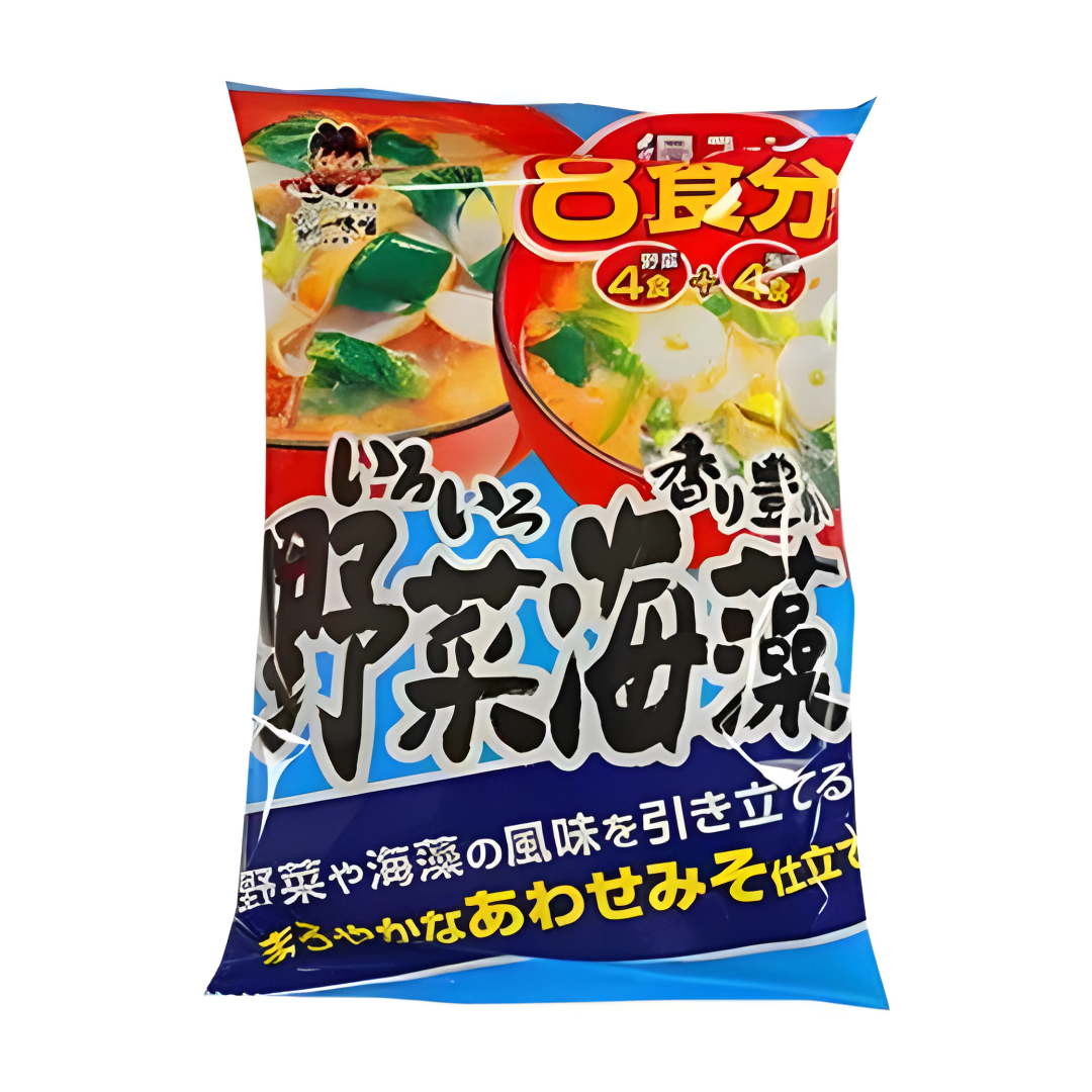 Shinsyu Instant Miso Soup With Vegetables & Seaweed Oishii Asian Mart