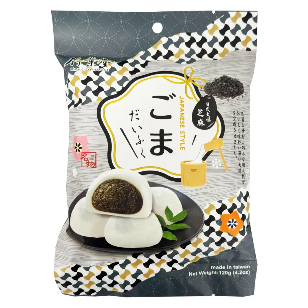 BAMBOO HOUSE Sesame Mochi 120g/ Bamboo House sezama moči 120 g Oishii Asian Mart