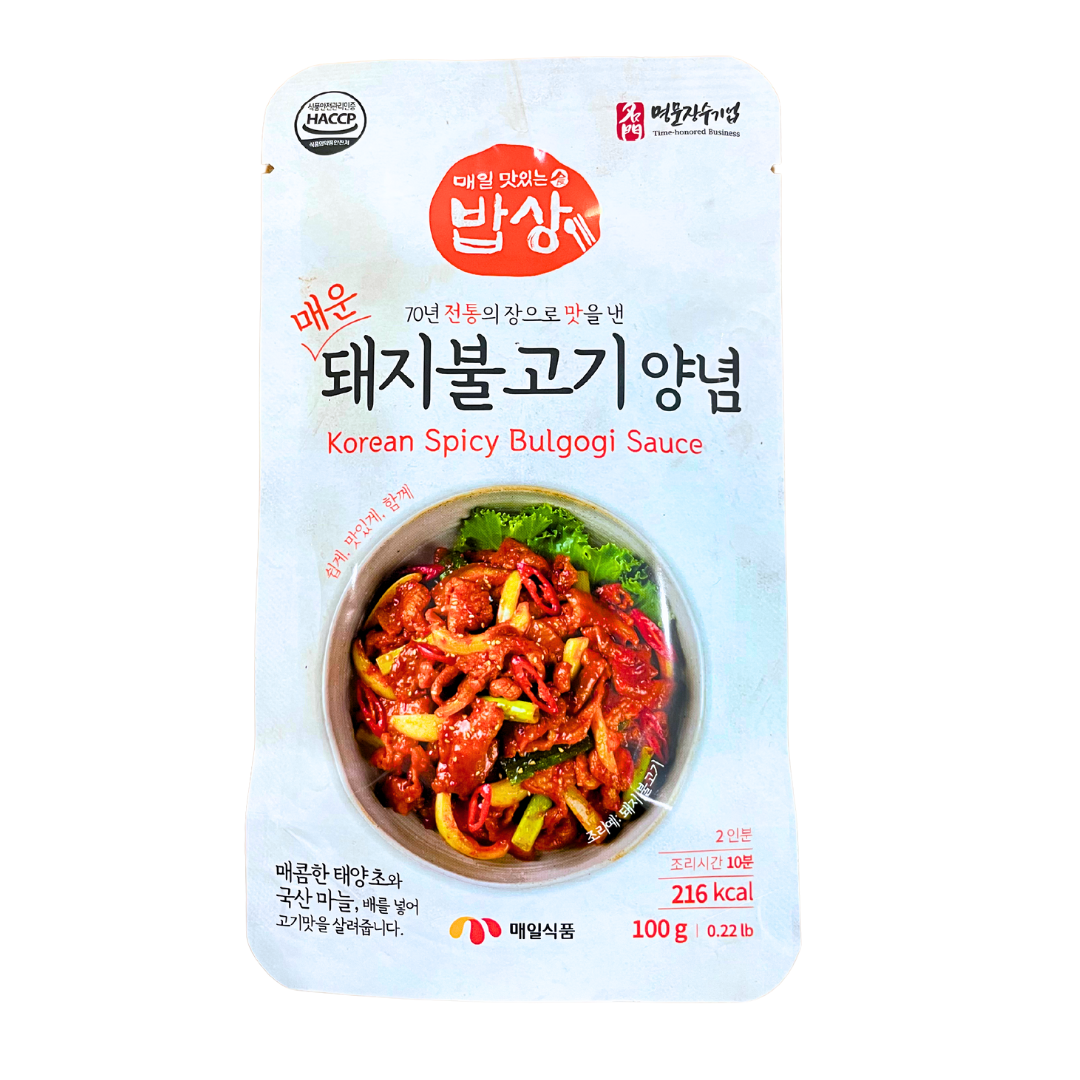 Maeil Korean Spicy Bulgogi 100g/ Maeil Korejiešu pikantā Bulgogi mērce 100g