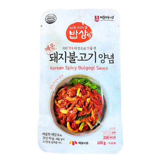 Maeil Korean Spicy Bulgogi 100g/ Maeil Korejiešu pikantā Bulgogi mērce 100g