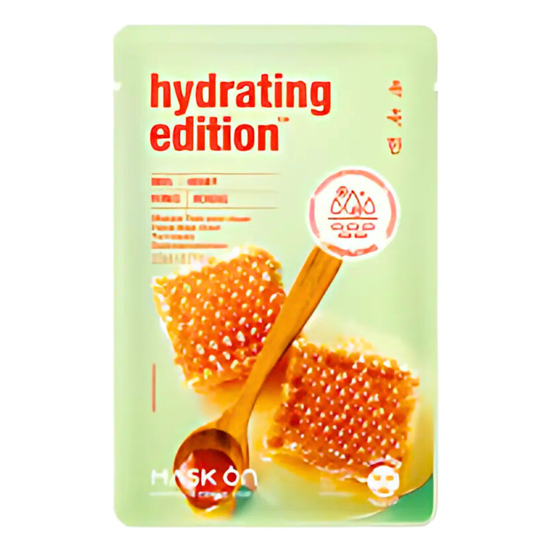 Facial Mask Sheet with Honey Hydrating/ Sejas maska ​​ar medus mitrinošo efektu