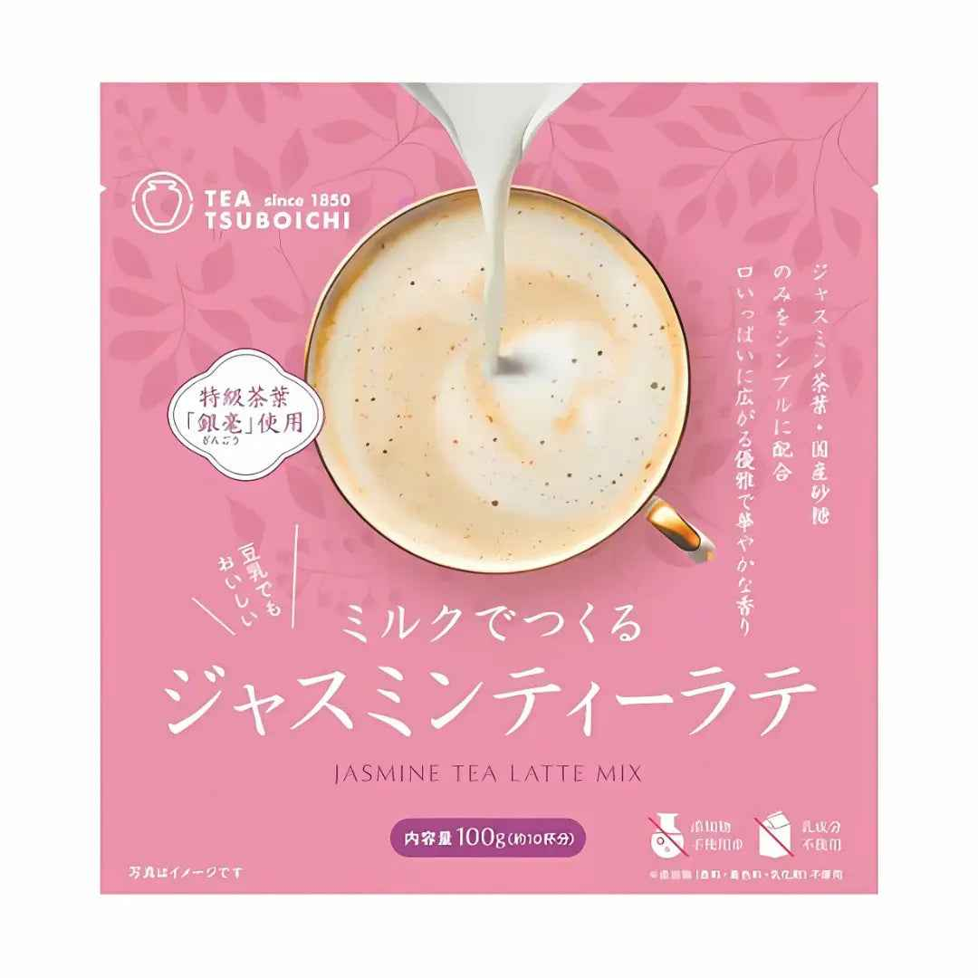 TSUBOICHI Jasmine Tea Latte Mix 60g/ TSUBOICHI Jasmīna tējas latte maisījums 60g