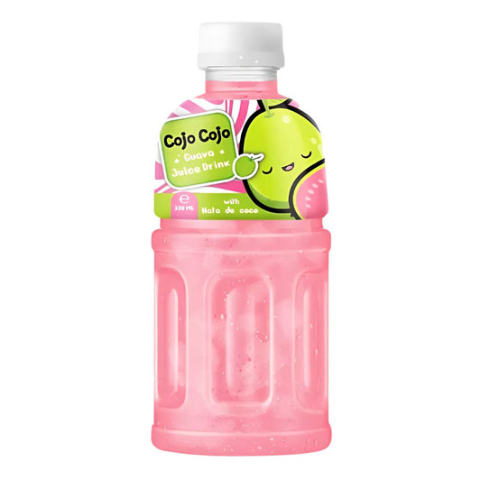 COJO COJO Guava Juice with Nata De Coco 320ml/ COJO COJO guavas sula ar Nata de Coco 320ml - Oishii Asian Mart