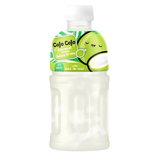COJO COJO Coconut Juice with Nata De Coco 320ml/ COJO COJO kokosriekstu sula ar Nata de Coco 320ml - Oishii Asian Mart