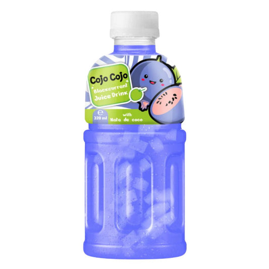 COJO COJO Black Currant Juice with Nata De Coco 320ml/ COJO COJO upeņu sula ar Nata de Coco 320ml - Oishii Asian Mart