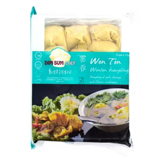 DSC Pork&Shrimp Wonton 180g/ DSC Cūkgaļas un garnelju wantoni 180g Oishii Asian Mart
