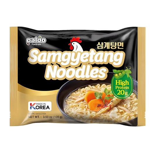 PALDO Samgyetang Noodles Ginseng Chicken Flavor 100g/ PALDO Samgyetang Nūdeles Žeņšeņa un Vistas Garša 100g