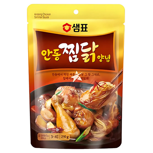 Sempio Korean Andong Chicken Simmer Sauce 210g/ Sempio Korejiešu Andong Vistas Sautējuma Mērce 210g