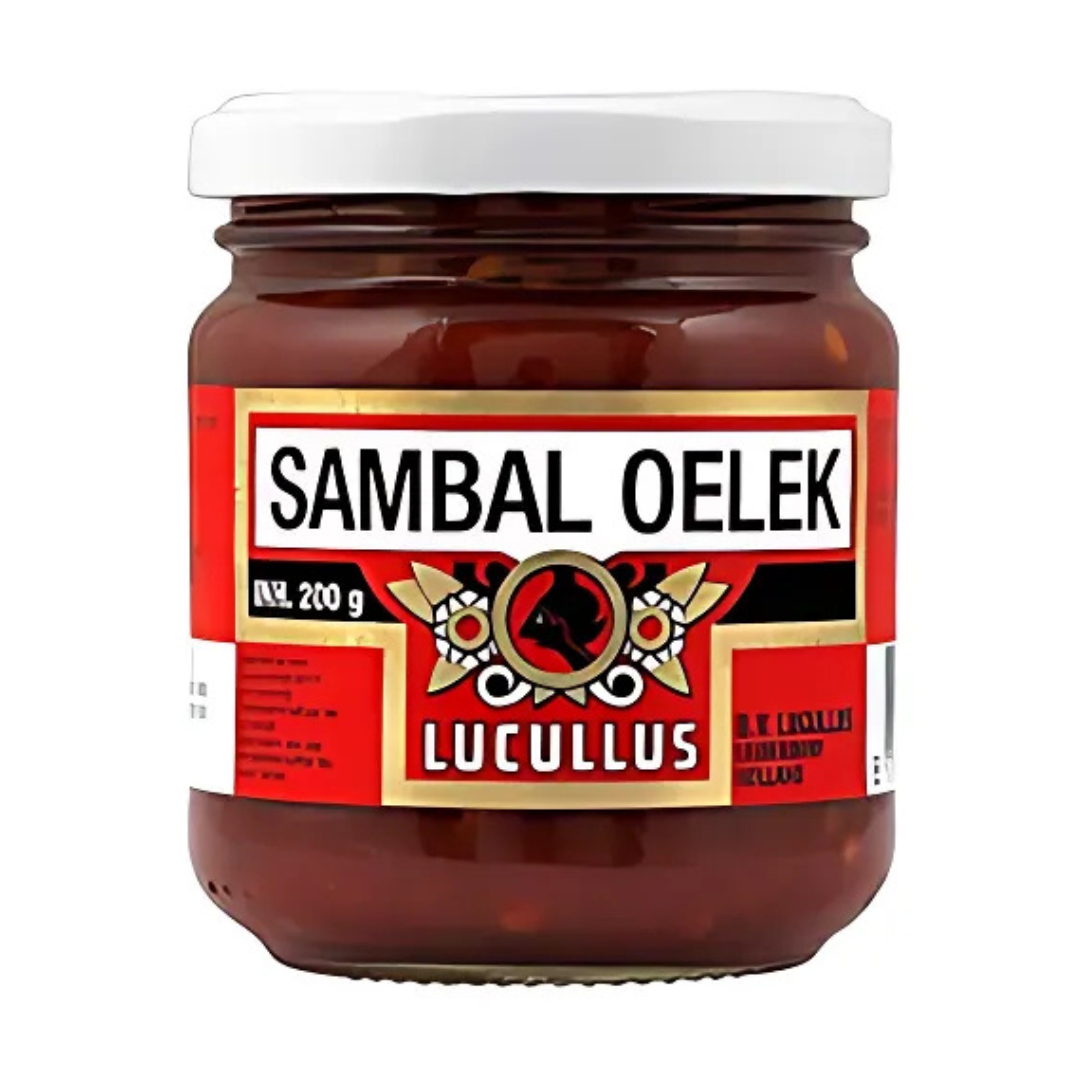 Lucullus Sambal Oelek 200g Red Chilli Paste/ Lucullus Sambal Oelek 200g sarkanā čili pasta