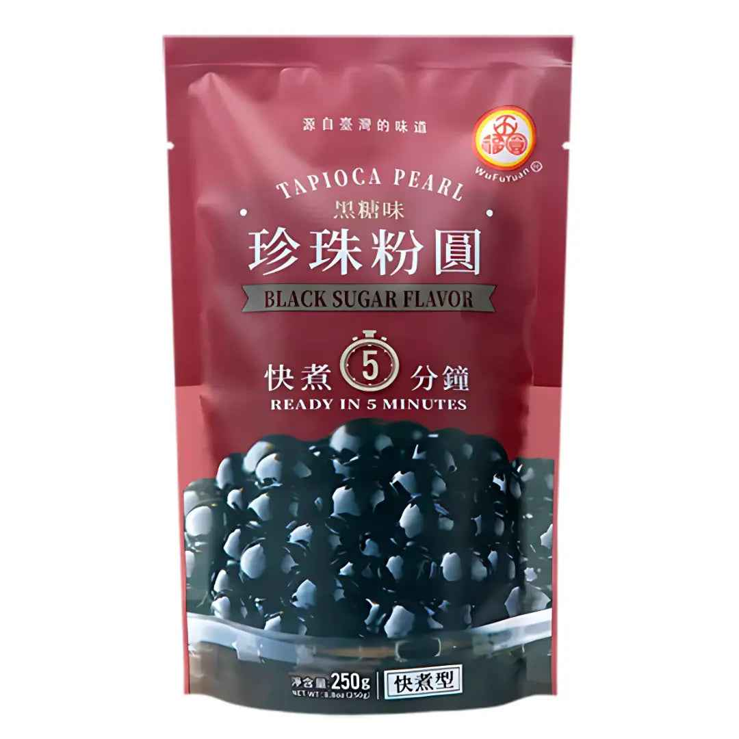 KLKW Quick-Cook Tapioca Black Sugar/ KLKW ātri pagatavojama tapioka ar melno cukuru