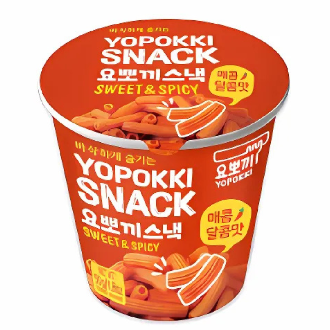 Yopokki Snack - Sweet & Spicy 50g/ Yopokki Uzkoda - Saldā un pikantā 50g