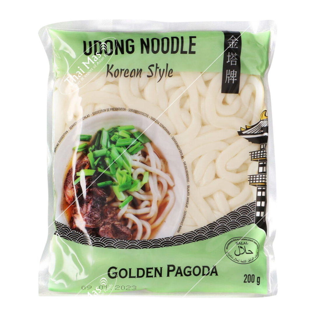 Golden Pagoda svaigas udon nūdeles 200gr/ Golden Pagoda svaigas udon nūdeles, 200g