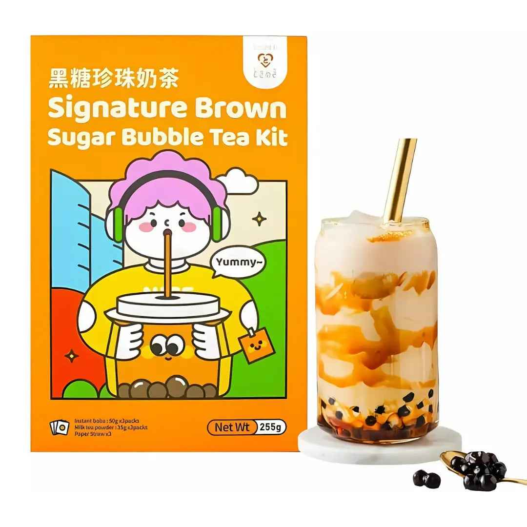 Tokimeki Burbuļtējas Komplekts Brūnā Cukura Garša