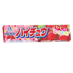 Hi-Chew Soft Candy Strawberry Flavor 4,6g/ HI-CHEW zemeņu gumijkonfektes 4,6g