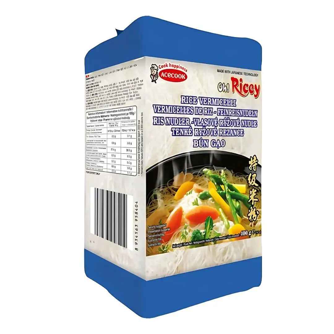 Acecook Rice Vermicelli 400g/ Acecook Rīsu Vermicelli Nūdeles 400g