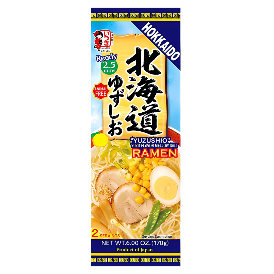 Itsuki Ramen Hokkaido Yuzu Shio 170g/ Itsuki Ramen Hokaido Juzu Šio 170g