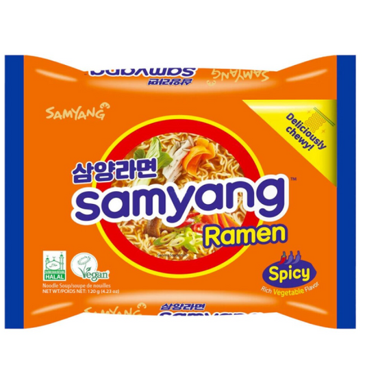Samyang Ramen Original 120g/ Samyang Ramen Original 120 g - Oishii Asian Mart