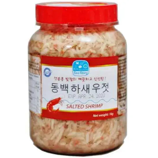 Sea Story Saeu-jeot Salted Shrimp 500g/ Sea Story Saeu-jeot Sālītās Garneles 500g