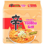 Shin Ramyun Stir Fry Toomba (5x137g)/ Shin Ramyun Toomba garšā 137g (5x137g)/