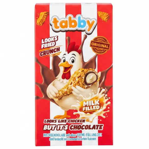 Tabby Crunchy Chocolate 50g/ Tabby kraukšķīga šokolāde 50 g Tabby