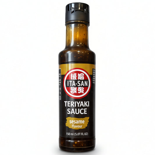 Teriyaki sauce with sesame flavor 150 ml/ Terijaki mērce ar sezama garšu 150 ml Oishii Asian Mart