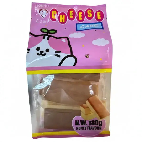 Tokimeki Cheese Cake Honey 180g/ Tokimeki siera kūka ar medu 180 g Oishii Asian Mart