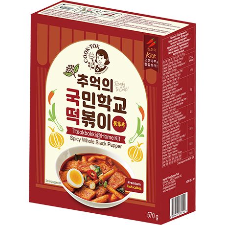 Topokki Mājas komplekts Spicy Black Pepper 570 g